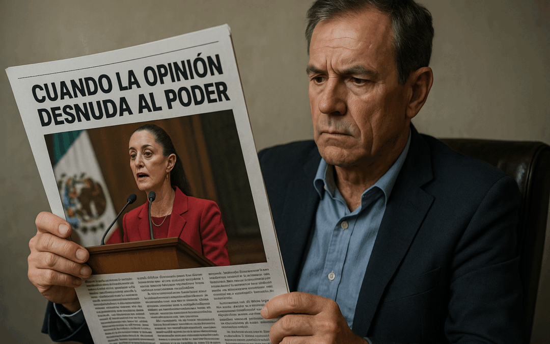 CUANDO LA OPINIÓN PÚBLICA DESNUDA AL PODER: EL PRIMER AÑO DE SHEINBAUM