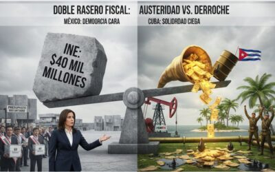 AUSTERIDAD PARA LA DEMOCRACIA, DERROCHE PARA CUBA: EL DOBLE RASERO FISCAL DE SHEINBAUM